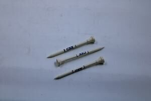 Promotional Branded Golf Tees “CSX”  Lot Of 6 3 1/4 Inch